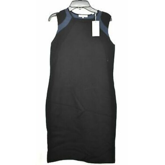 Vince Sleeveless Sweater Dress Scoop Neck SlipKnit - Picture 8 of 15